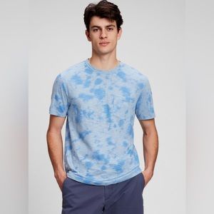 Gap Factory Men’s Lived-In Tie Dye Pocket Tshirt